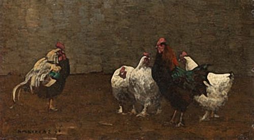 Horace-Mann-Livens: Fowls,-1896