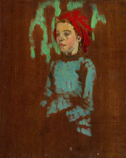 Artist Frank Dobson (1886 - 1963): A Newlyn Girl, circa 1914