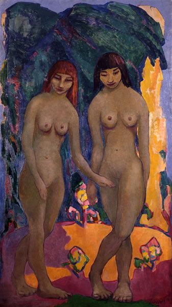 Artist Phelan Gibb: Two Women, circa 1906